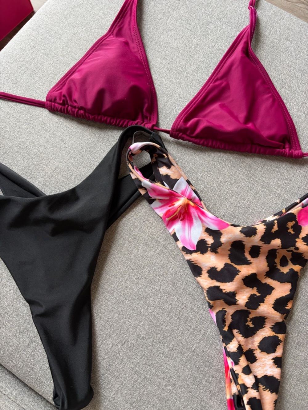 3 piece bikini set